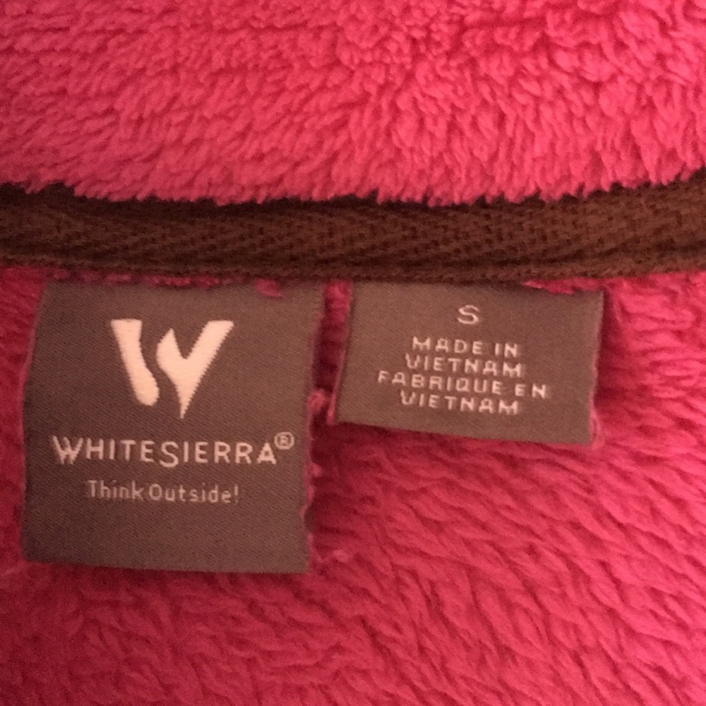 White Sierra fleece jacket